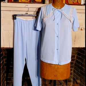 NWT Sans Souci VTG pajama set